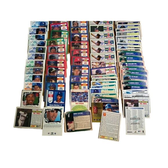 Lot Of 140+ Vintage Score Baseball Cards-Assorted Players & Teams 1984/88-91/94+ - Picture 6 of 6